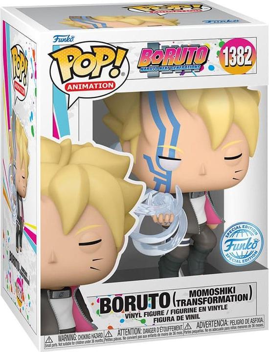 Actual product image Funko POP! Animation Boruto - Boruto (Momoshiki Transformation) Edition Limitée