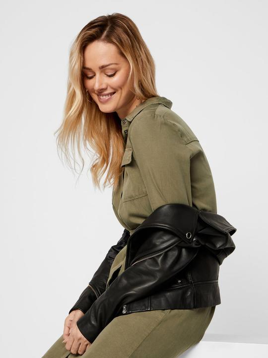 Immagine prodotto Pieces Leder Bikerjacke (M)