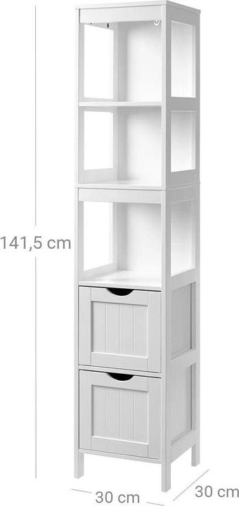 Immagine prodotto Vasagle Felix (30 x 30 x 141,5 cm)