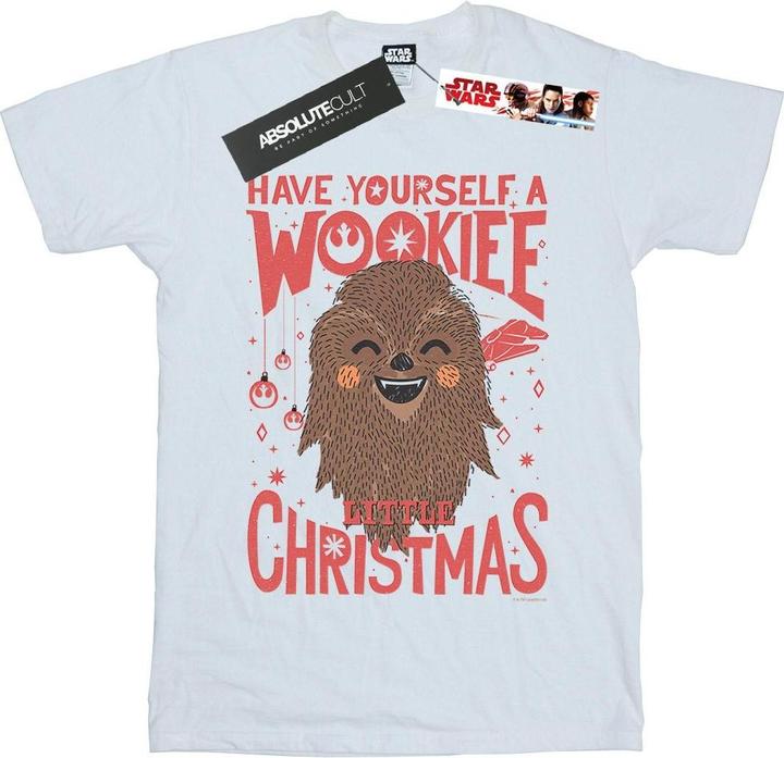 Star Wars Wookiee Little Christmas TShirt Jungen