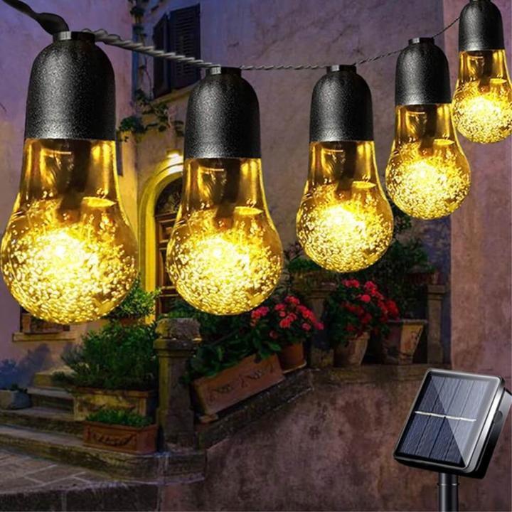 Produktbild Cover-Discount Solar Lichterkette Glühbirnen (5 m)