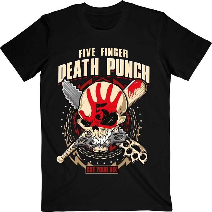 Actual product image Five Finger Death Punch Unisex Adult Zombie Kill T-Shirt (L)