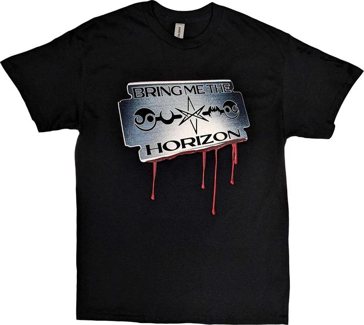 Bring Me The Horizon Unisex Adult Razor Blade Cotton T-Shirt