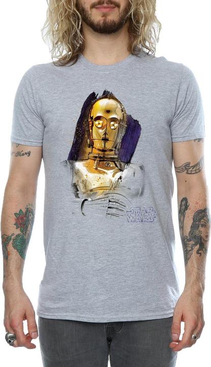Produktbild Star Wars The Last Jedi C3PO Brushed TShirt (M)