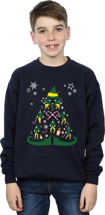 Immagine prodotto Elf Christmas Tree Felpa Ragazzi (140, 146)