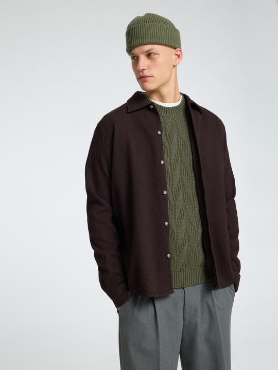 Image du produit Selected Homme Pull en maille torsadée (XXL)