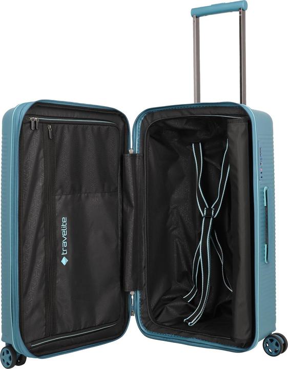 Immagine prodotto Travelite ROOMER Trunk() Erweiterbar Aqu (66 l, M (50 - 90l))