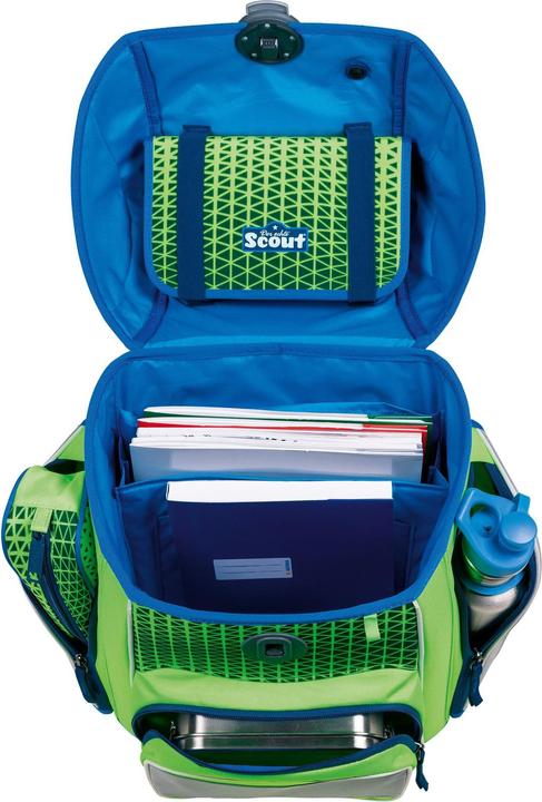 Produktbild Scout Genius Neon Safety DIN Schulranzen-Set 4-teilig (19 l)