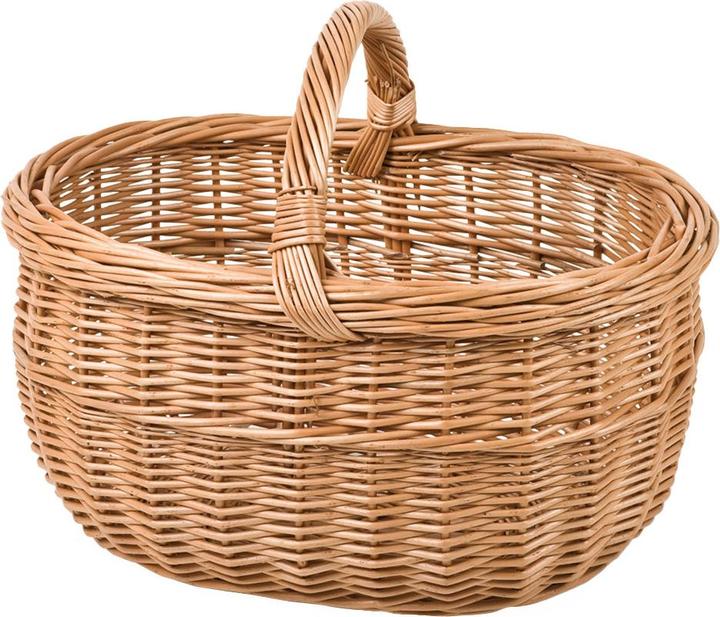 Produktbild Natura Punto Geflochtener Weidekorb (1 x, 34 x 40 x 24 cm)