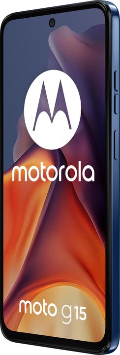 Actual product image Motorola Moto G15 (128 GB, Sea Blue, 6.72", Dual SIM, 50 Mpx, 4G)
