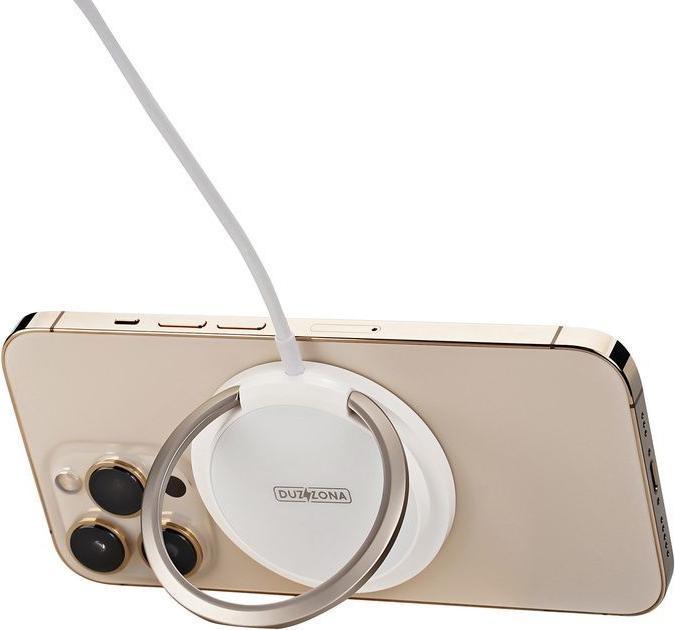 Produktbild Duzzona Kabelloses Ladegerät W1 MagSafe 15W weiss (15 W)