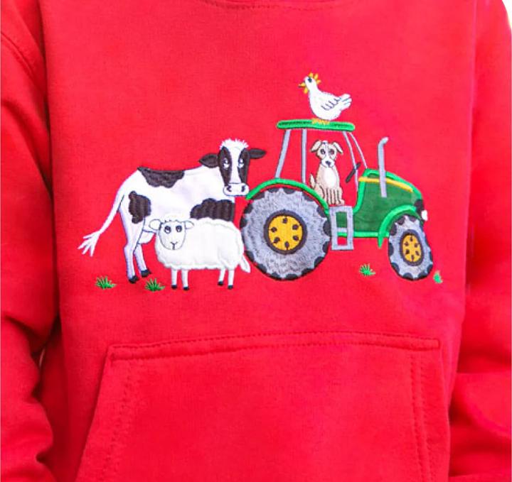 Immagine prodotto British Country Collection Felpa con Cappuccio Fattoria Bambini (116)