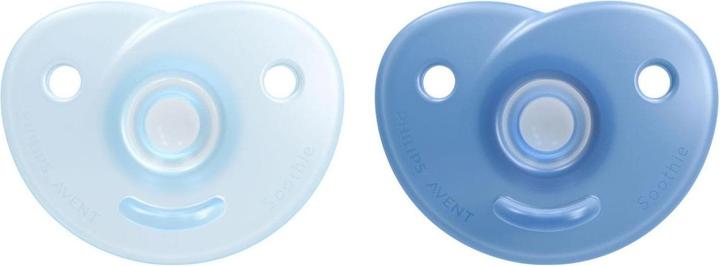 Philips Avent Curved Soothie (2 x, jusqu'à 6 M.)