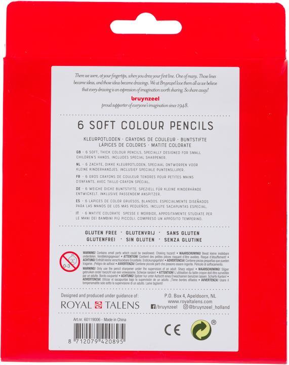 Immagine prodotto Bruynzeel KIDS - Set di matite colorate (Multicolore, 2800 x)