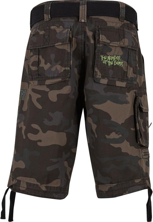 Produktbild Brandit Iron Maiden Savage Shorts The Number of The Beast - 188301 (L)