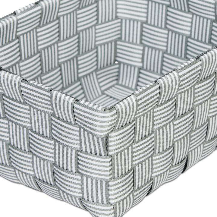 Immagine prodotto Relaxdays 3x cestino portaoggetti (1 x, 31 x 21 x 11 cm)