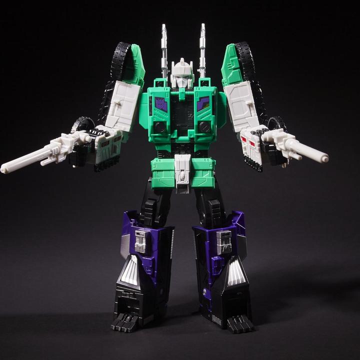 Actual product image Hasbro Transformers Generations Titans Return Six Shot Leader Action Figure