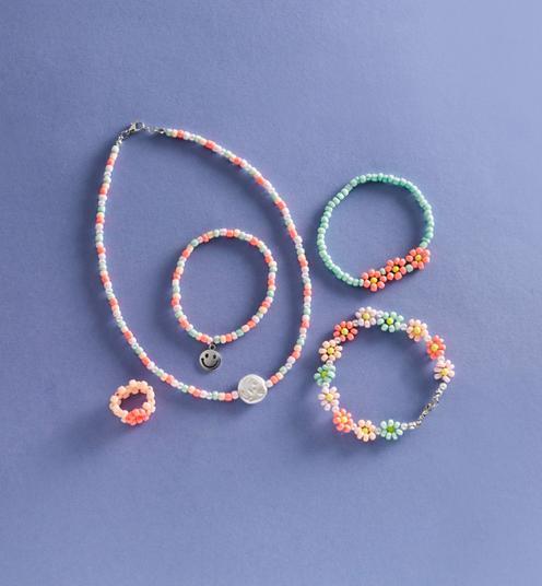 Produktbild Topp Perlen-Schmuckset Sweet Flowers