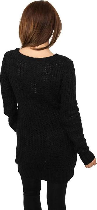 Actual product image Urban Classics Ladies Long Wideneck Sweater (S)