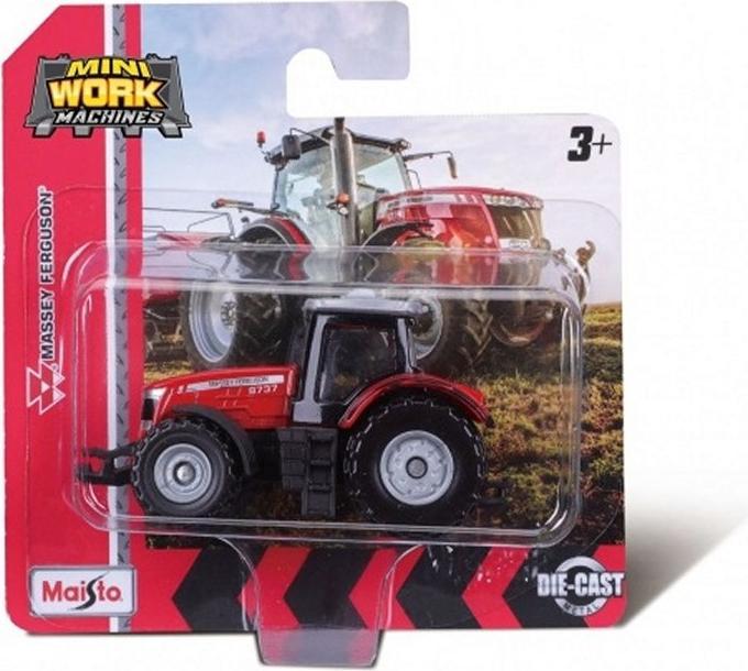 Produktbild Bauer Maisto Traktor 8cm 3f sort. Fendt/Ferguson Blister