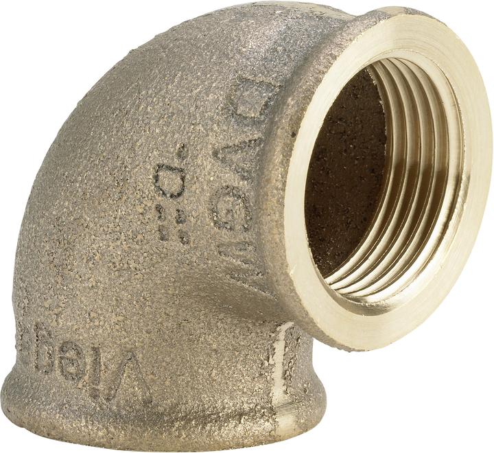 Immagine prodotto Viega 3090 Gomito 90° da presa a presa 3090 3/8 bronzo