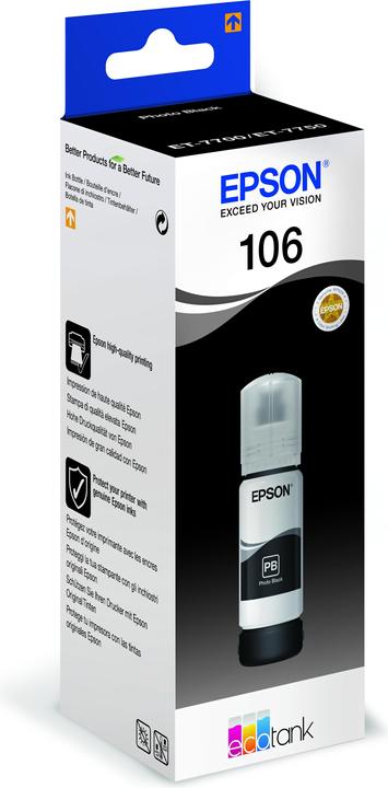 Image du produit Epson 106 EcoTank Ink (PBK)