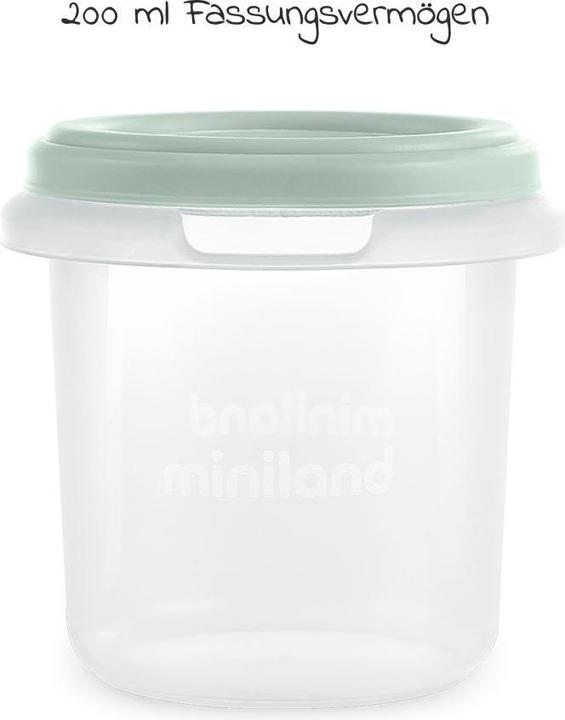 Produktbild Miniland SET 4 HERMISIZED MINT 200ML