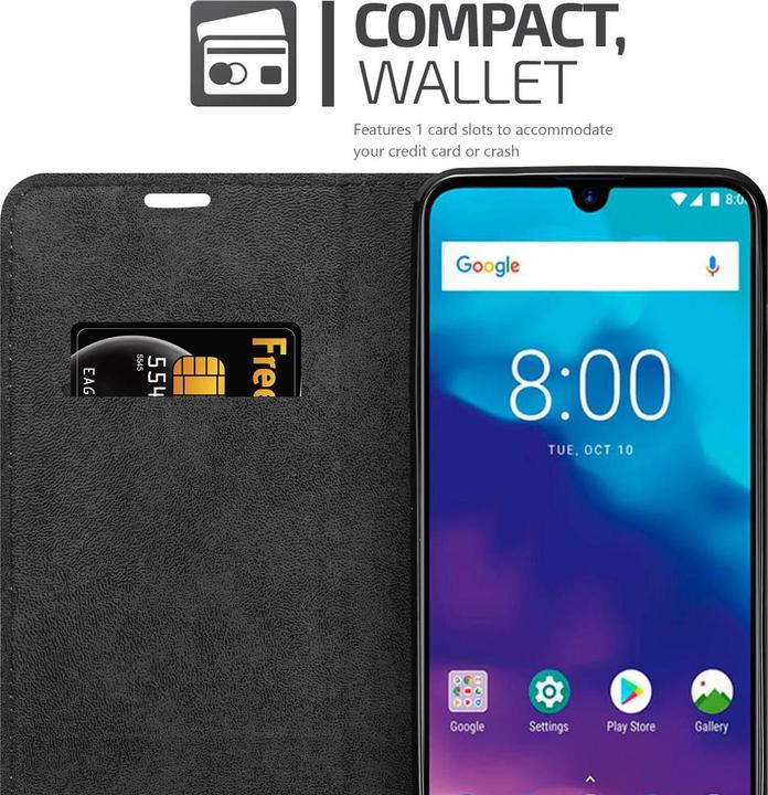 Productafbeelding Cadorabo Boek Onzichtbare Magneethoes (ZTE Blade V10 Vita)