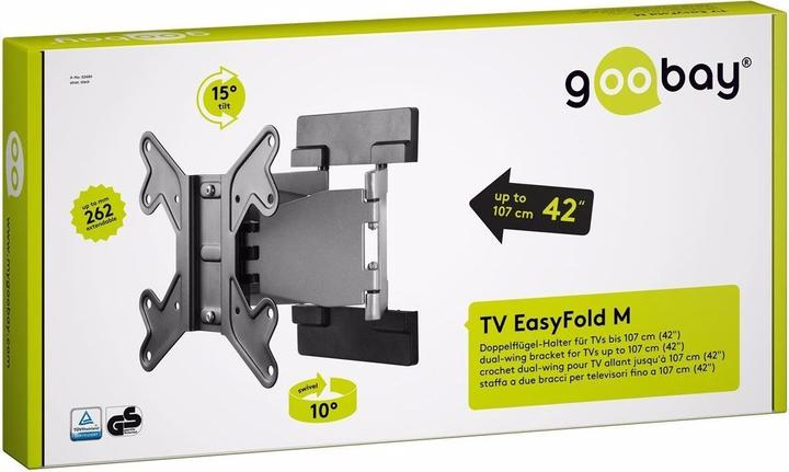 Actual product image Goobay EasyFold M (Wall, 42", 30 kg)