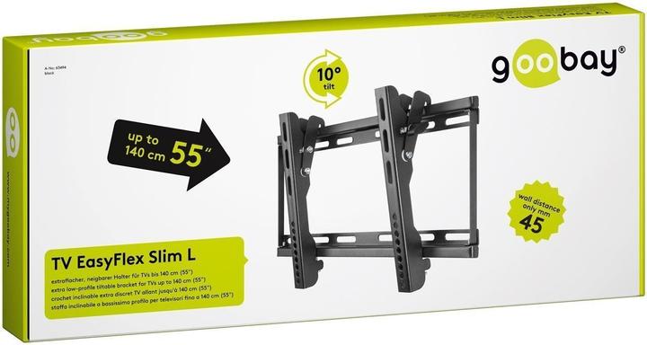 Actual product image Goobay EasyFlex Slim L (Wall, 58", 75 kg)