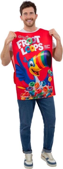 Immagine prodotto Kellogg's Adulto Unisex Froot Loops Scatola di Cereali Costume (Taglia unica)