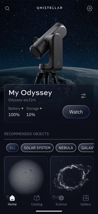 Image du produit Unistellar Odyssey Pro