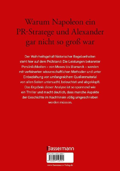 Image du produit Die grössten Lügen der Geschichte (Allemand, Frank Fabian, 2024)