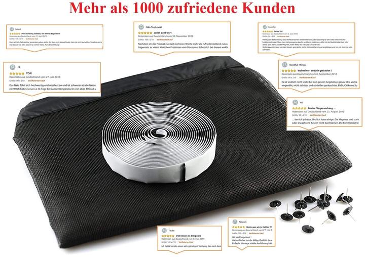 Produktbild Door easy Fliegengitter Tür (140 x 240 cm)