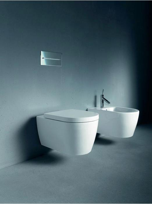 Produktbild Duravit Wand-Bidet ME by Starck m ÜL m HLB 370x570mm 1 Hahnloch weiss