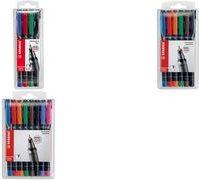 Produktbild STABILO OHPen universal Folienstift permanent (Grün, Blau, Schwarz, Rot, 0.40 mm, 4 x)