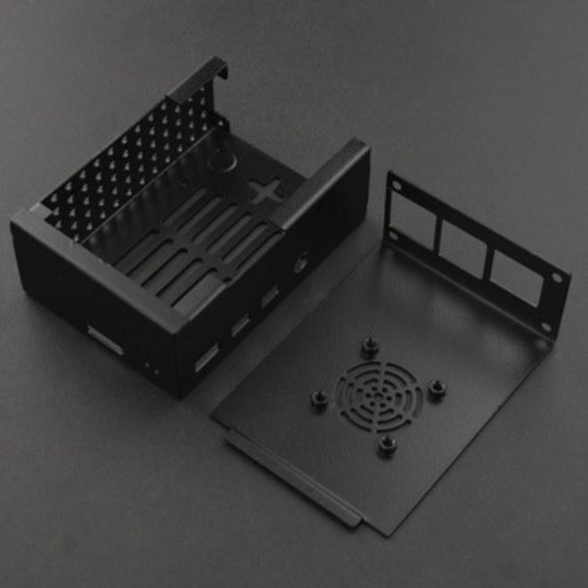 Immagine prodotto DFRobot Custodia in metallo per Raspberry Pi 4 con dissipatore di calore e ventola silenziosa