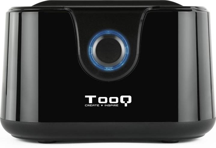 Produktbild Tooq Technology DOCK TQDS-802B 2xSATA 2,5"/3,5" USB 3.0, CLONE OTB NEGRO (2.5", 3.5")