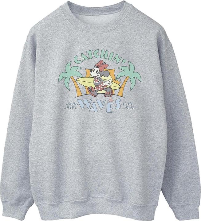 Immagine prodotto Disney Minnie Mouse Catchin Waves Felpa Uomo (XL)