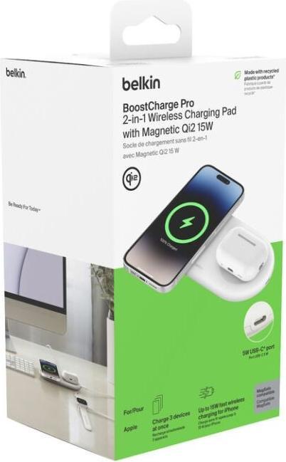Actual product image Belkin Boost Charge Pro 2-in-1 (15 W)