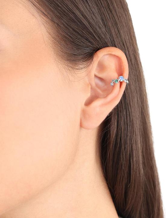 Produktbild S.Oliver Ohrschmuck für Damen, 925 Sterling Silber, Zirkonia synth. (Silber 925)