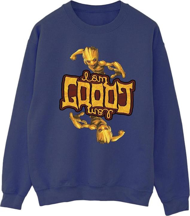 Guardians Of The Galaxy Groot Inverted Grain Sweatshirt
