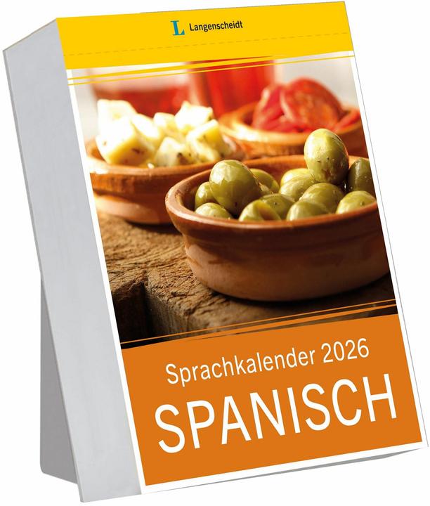 Produktbild Langenscheidt Sprachkalender Spanisch 2026 (Deutsch)