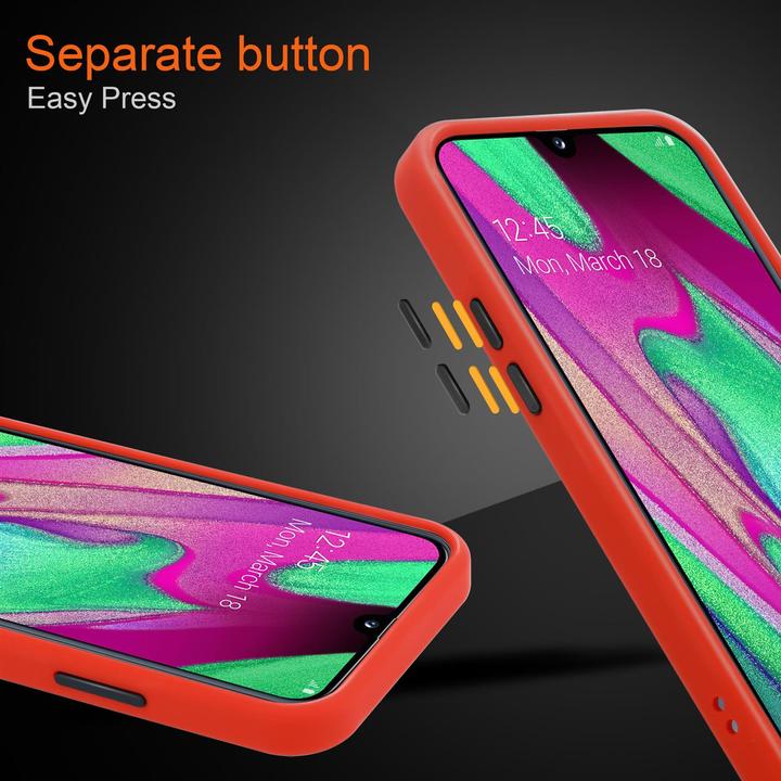 Productafbeelding Cadorabo Hybride matte hoes (Samsung Galaxy A40)