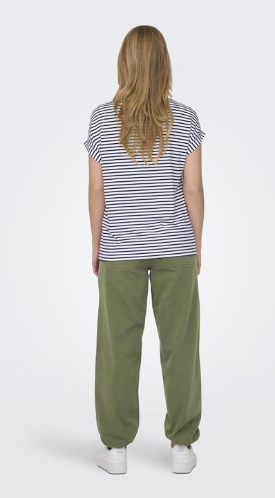 Image du produit Only Onlmoster Stripe S/S O-Neck Top Jrs Noos (L)