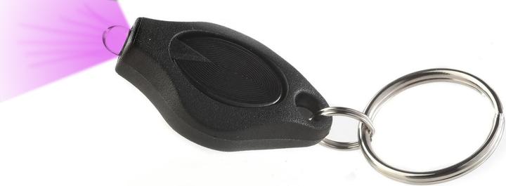 PhoneLook Universeller / Schlüsselring UV Licht Lampe (Ultra Violet) Schwarz
