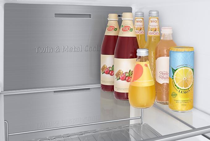 Produktbild Samsung RH6ACG805DS9EG (edelstahl, Food Showcase T?r, AI Energy Mode, Smart Conversion, Wassertank) (645 l)