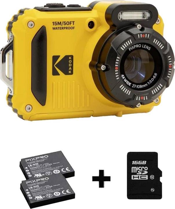 Actual product image Kodak WPZ2 Bundle (4.9 - 19.6 mm, 16.30 Mpx, 1/2,3'')