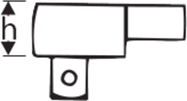 Immagine prodotto Stahlwille Cricchetto da infilare 1/4 (6,3 mm) 72 (1/4")