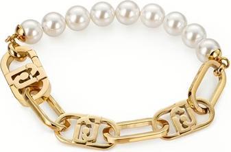 Actual product image Liu Jo Gold plated bracelet with synthetic pearls Fashion LJ2234